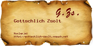 Gottschlich Zsolt névjegykártya
